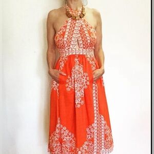 Plenty by Tracy Reese Crisscross Midi Dress NWT Sz 2